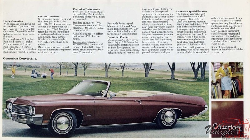 1971 Buick All Models Car Brochure Page 27